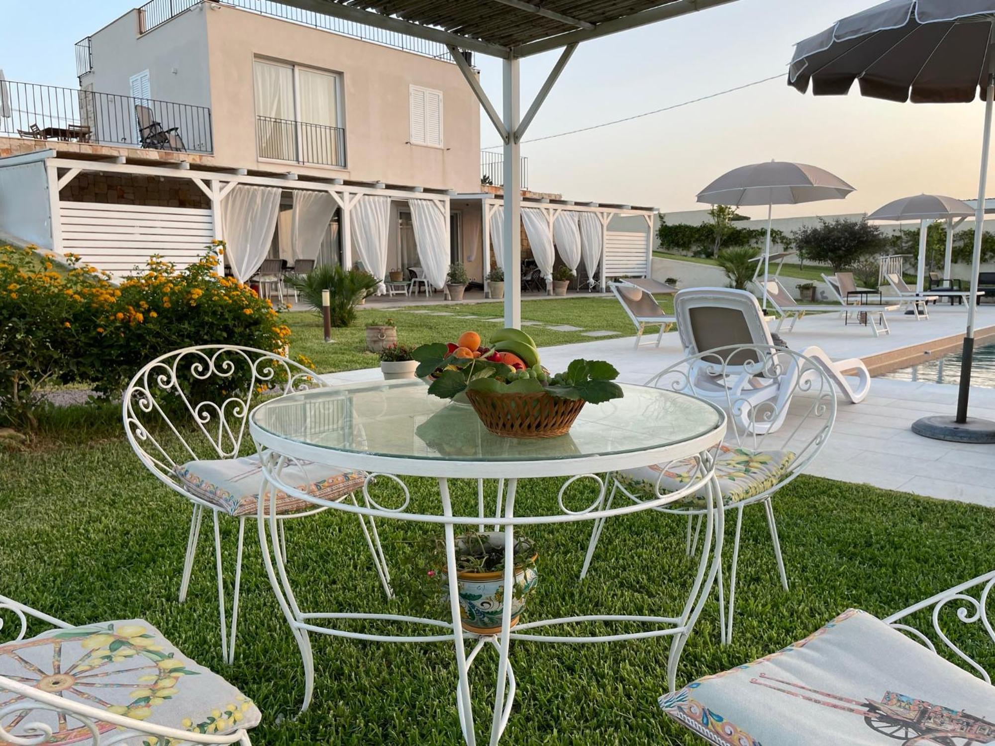 Villa Triona Marzamemi Con Piscina Exterior foto