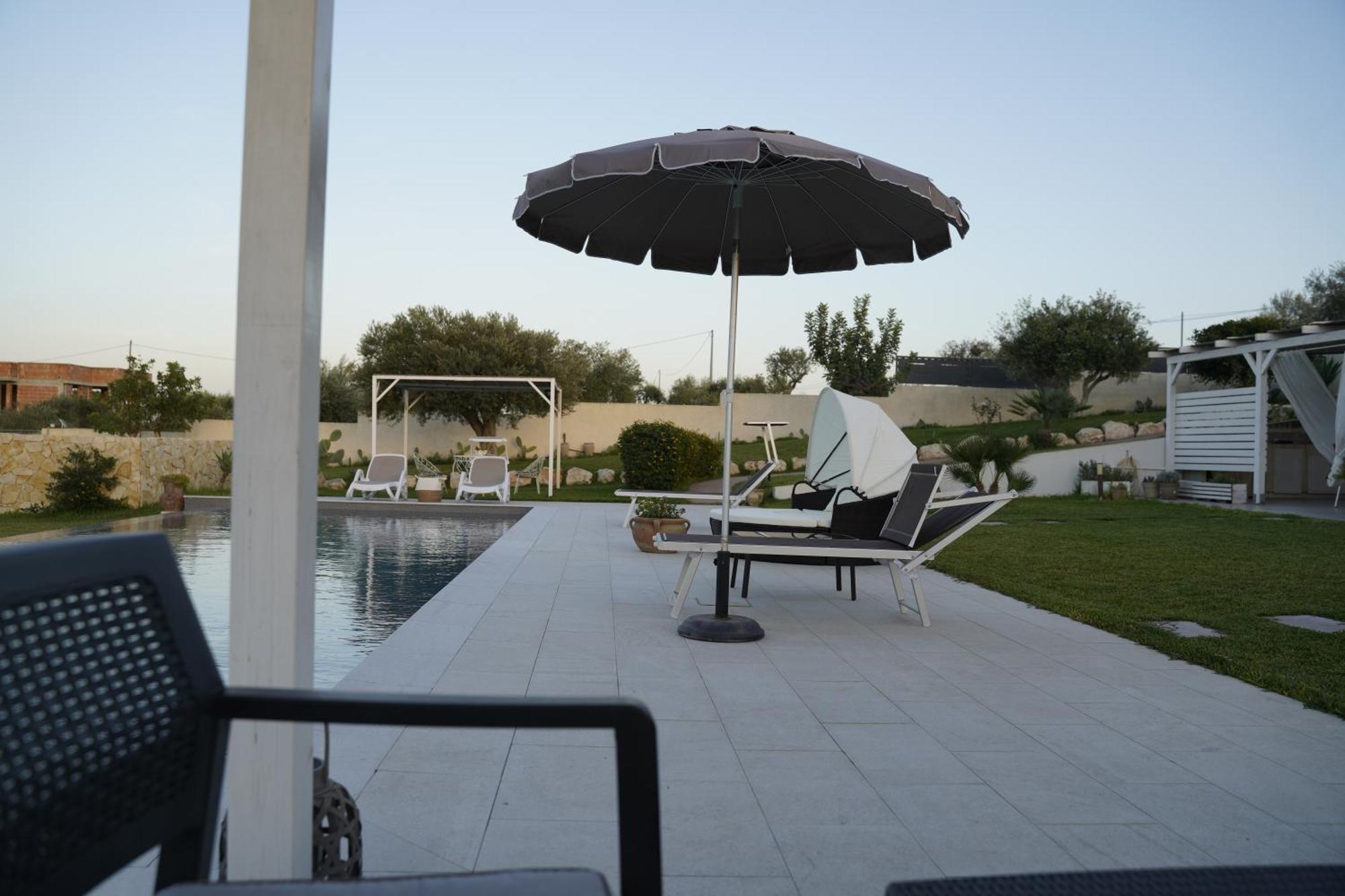 Villa Triona Marzamemi Con Piscina Exterior foto