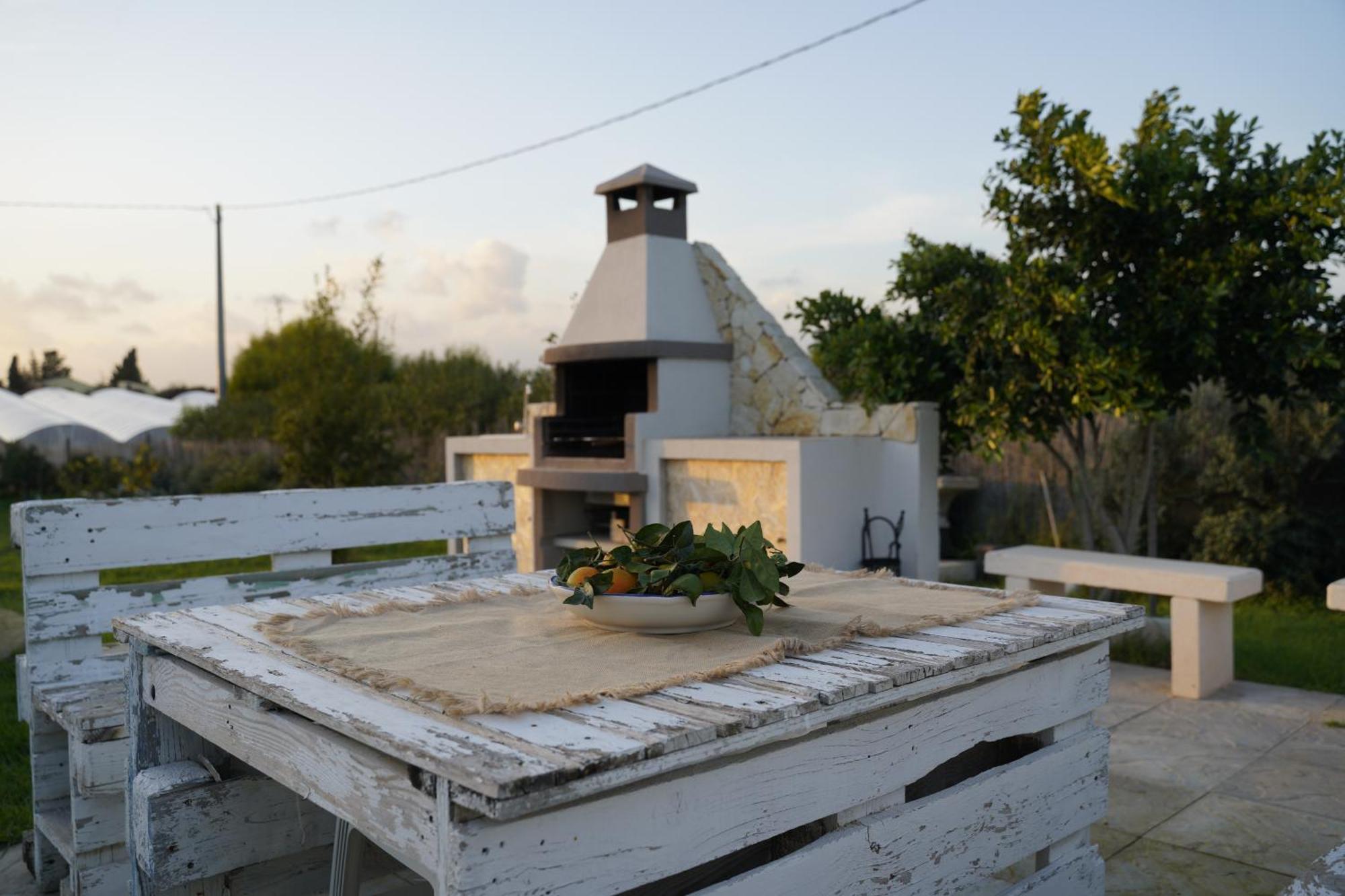 Villa Triona Marzamemi Con Piscina Exterior foto