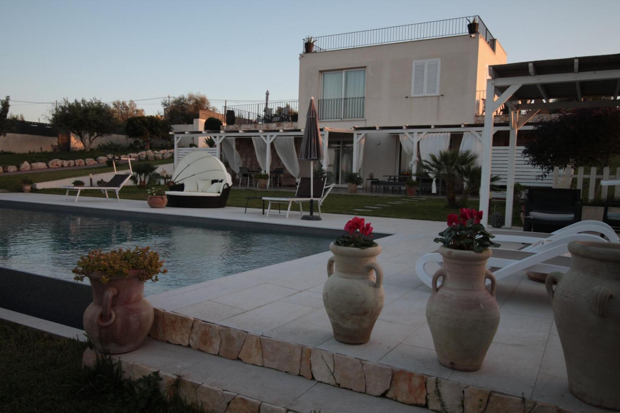 Villa Triona Marzamemi Con Piscina Exterior foto