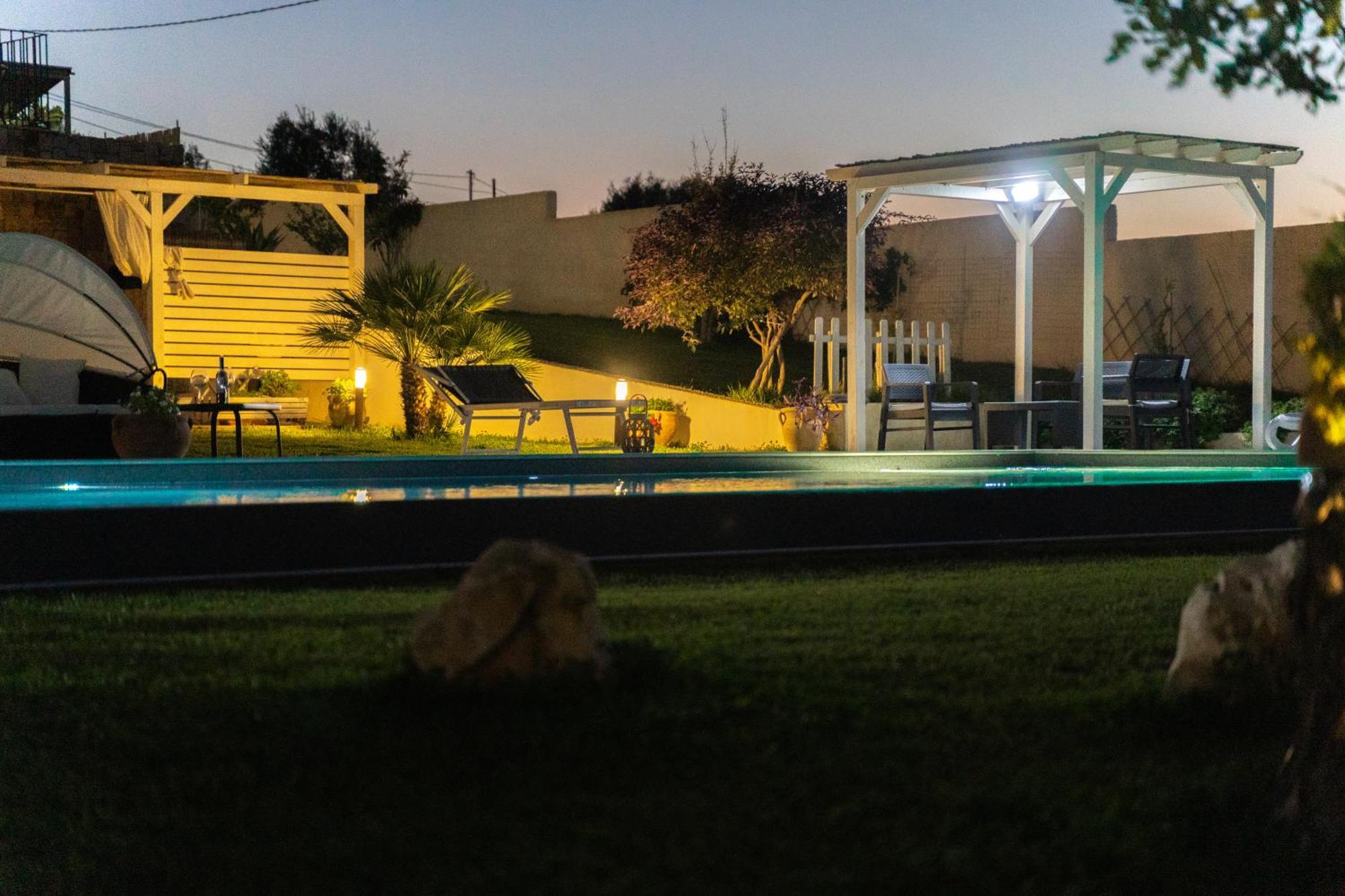 Villa Triona Marzamemi Con Piscina Exterior foto