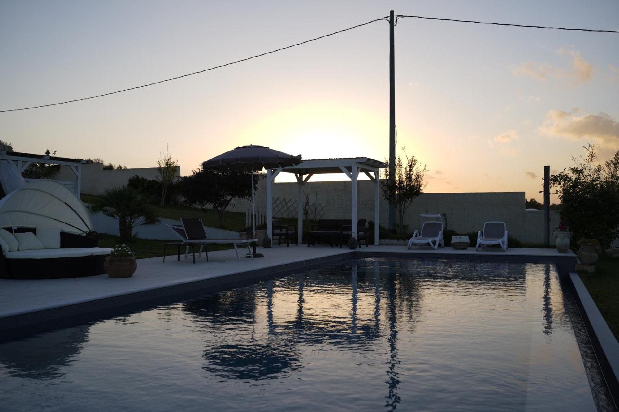 Villa Triona Marzamemi Con Piscina Exterior foto