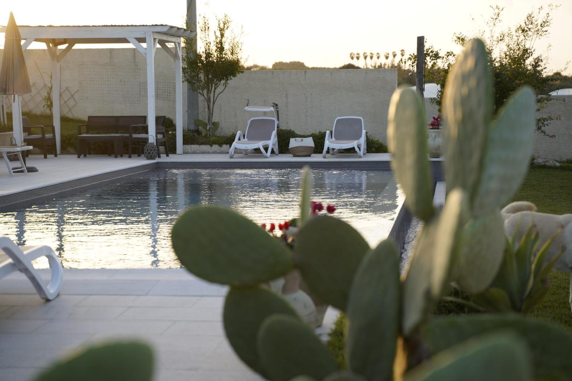 Villa Triona Marzamemi Con Piscina Exterior foto