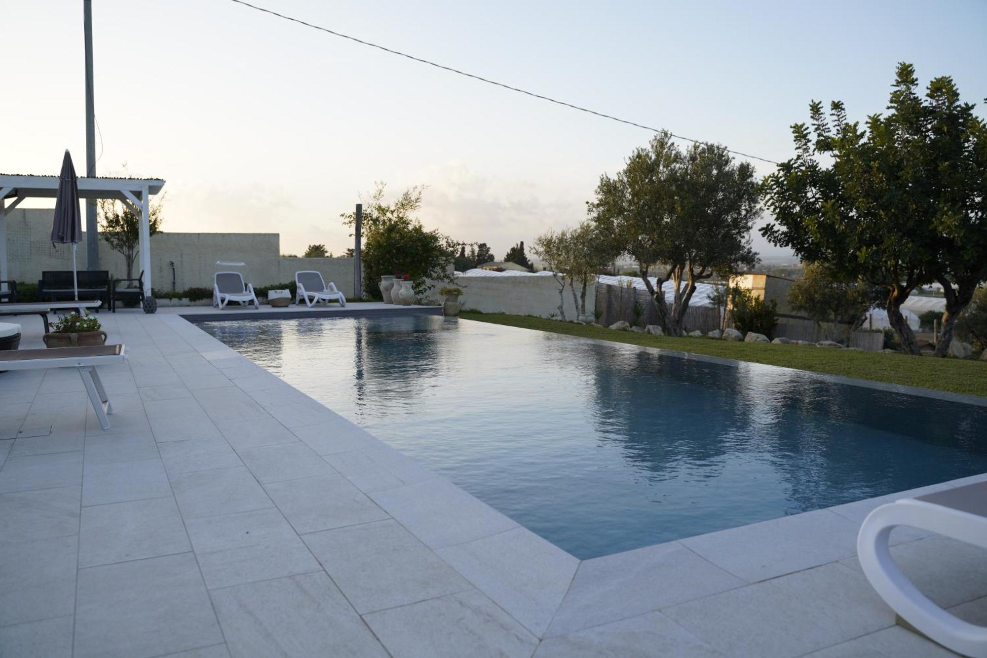 Villa Triona Marzamemi Con Piscina Exterior foto